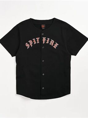 Spitfire Old English Baseball Jersey Men’s